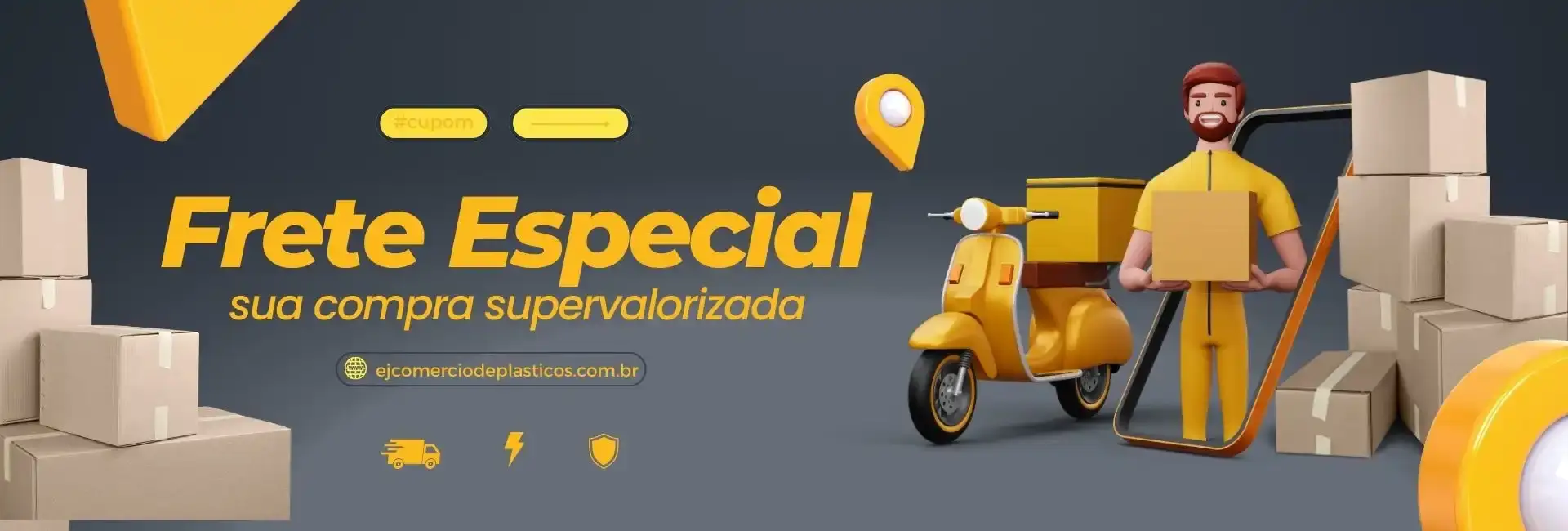 SS Embalagens Plásticas Frete